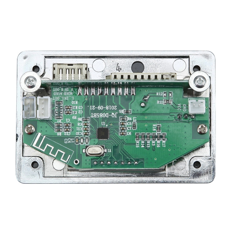 Module décodeur MP3 audio 5 V pour voiture, radio FM, carte SD, USB, AUX, avec Bluetooth / télécommande, 5 V, 5 V (Gris argenté)