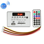 Module décodeur MP3 audio 5 V pour voiture, radio FM, carte SD, USB, AUX, avec Bluetooth / télécommande, 5 V, 5 V (Gris argenté)