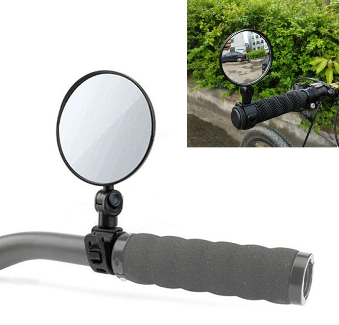 Miroir convexe grand angle réglable universel 360° pour guidon de vélo, miroir de vue arrière de cyclisme