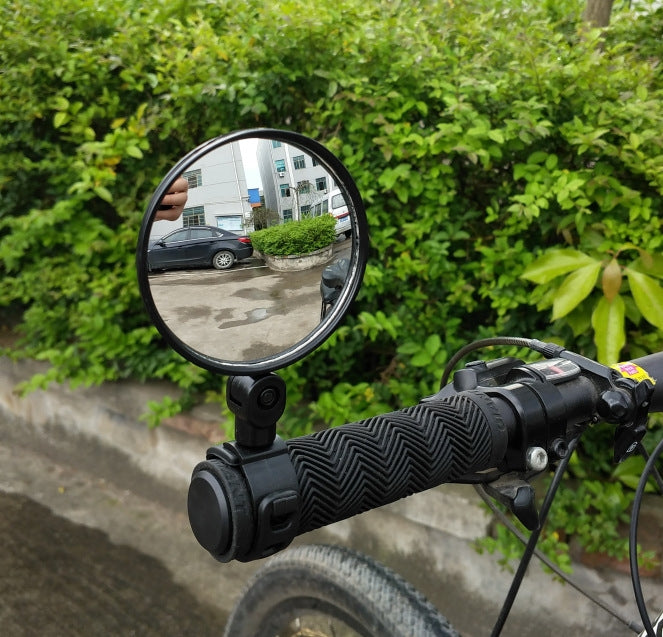 Miroir convexe grand angle réglable universel 360° pour guidon de vélo, miroir de vue arrière de cyclisme
