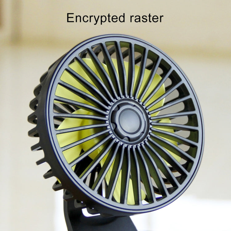 F402 Portable Car Center Console Sucker Electric Cooling Fan with Aromatherapy, F402