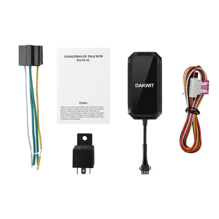 Traceur GPS TK300 4G GPS / GPRS / GSM en temps réel pour voiture, camion, véhicule avec batterie et relais, TK300
