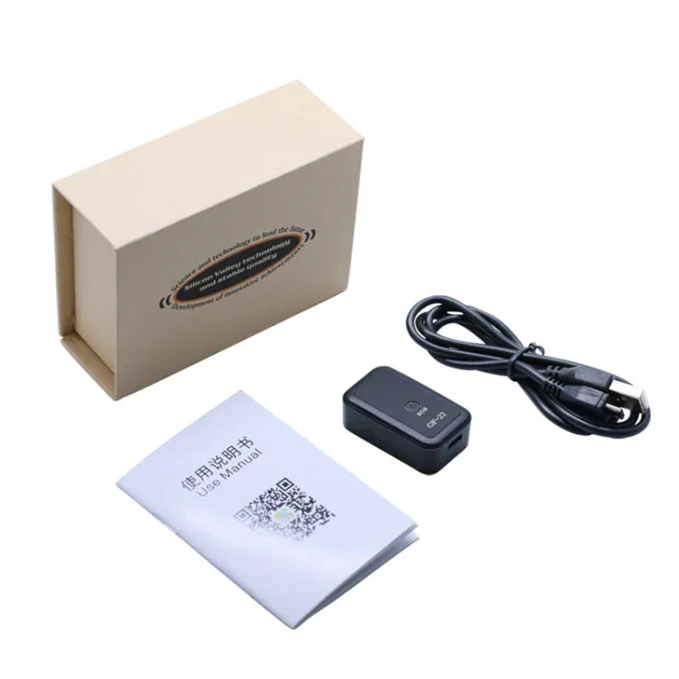 Traceur GPS GF22 pour voiture, dispositif antivol à positionnement magnétique, adsorption, anti-perte, enregistrable à commande vocale, GF22