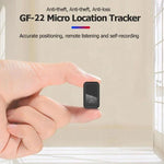 Traceur GPS GF22 pour voiture, dispositif antivol à positionnement magnétique, adsorption, anti-perte, enregistrable à commande vocale, GF22
