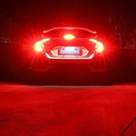 2 PCS 7443 DC12V / 2.2W Car Strobe Brake Lights with 42LEDs SMD-2835 Lamps, 7443 Strobe