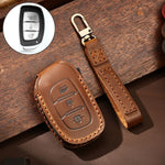 Hallmo Car Cowhide Leather Key Protective Cover Key Case for Hyundai IX35 B Style, For Hyundai IX35 B Style