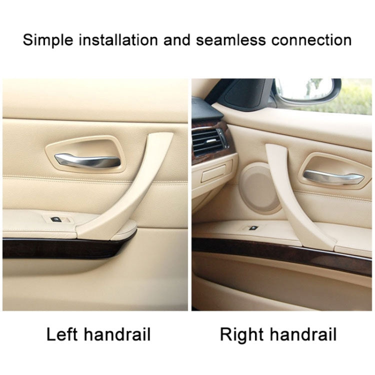Car Left Side Door Outside Cover for BMW E90 2005-2012, Left and Right Drive Universal, Left Cover (Black), Left Cover (Grey), Left Cover (Beige)