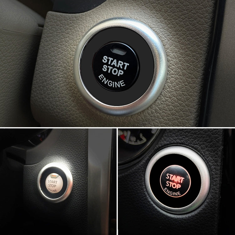 Car Engine Start Key Push Button Ring Trim Sticker Decoration for Nissa Teana / X-TRAIL / Qashqai / Murano / Maxima 2013-2018, For Nissa Teana (Black), For Nissa Teana (Blue), For Nissa Teana (Red), For Nissa Teana (Silver)