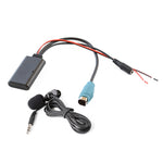 Car AUX Bluetooth Wireless Music Audio Cable + MIC Phone  for Alpine KCE-236B 9870/9872, For Alpine KCE-236B 9870/9872