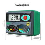 DUOYI DY4100 High-precision Digital Ground Resistance Meter Resistance Tester, DY4100