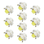 10 PCS B8.4 0.2W DC12V Wedge Instrument Panel COB LED Light Dashboard Gauge Cluster Indicator Lamp Bulb, B8.4 (Ice Blue Light), B8.4 (Blue Light), B8.4 (Pink Light), B8.4 (Green Light), B8.4 (Red Light), B8.4 (White Light), B8.4 (Yellow Light)