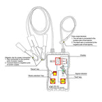MZ620 Car Fuel Injector Tester 4 Pluse Mode Fuel System Scanning Diagnostic Tool, MZ620