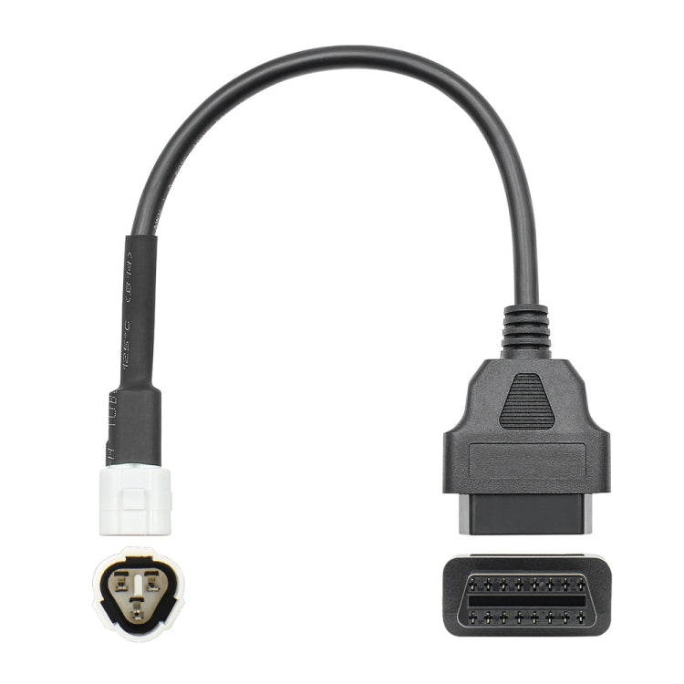 OBD to 3Pin Motorcycle Adapter Cable for Yamaha, OBD to 3Pin