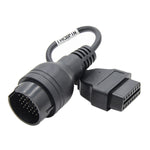 38Pin to 16Pin Truck OBD2 Conversion Cable OBDII Diagnostic Adapter Cable for Iveco, 38Pin to 16Pin for Iveco