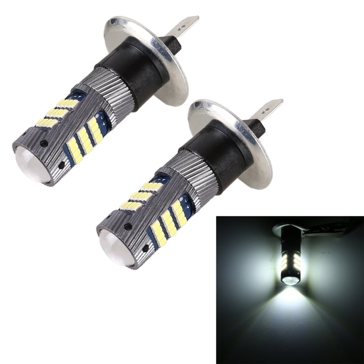 1 Pair H1 DC12V / 5W Car LED Fog Light with 42LEDs SMD-2016 Lamp Beads, H1 (Yellow Light), H1 (Ice Blue Light), H1 (White Light)