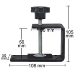 Frein à main analogique linéaire 14 bits USB modifié pour PC (jeu de course et drift) sous Windows, avec support.