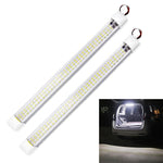 2 PCS ZS-3333 Top Switch Type 12-80V High Bright 108LEDs Car Dome Light Cabin Light Bar, ZS-3333 Top Switch Type