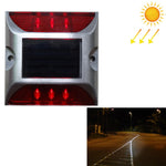Feu de borne solaire carré, feu de guidage routier, feu de décélération routier, version clignotante lumineuse, version clignotante lumineuse
