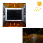 Feu de borne solaire carré, feu de guidage routier, feu de décélération routier, version clignotante lumineuse, version clignotante lumineuse