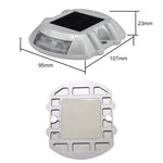 Lampe Solaire de Route en Fer à Cheval, Lampe de Guidage Automobile, Lampe de Décélération Routière, Version Clignotante Lumineuse, Version Clignotante Lumineuse
