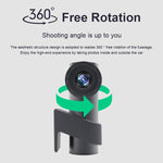 Car WiFi Single Camera Hidden 360 Degree Rotation Car Driving Recorder, WiFi Single Camera