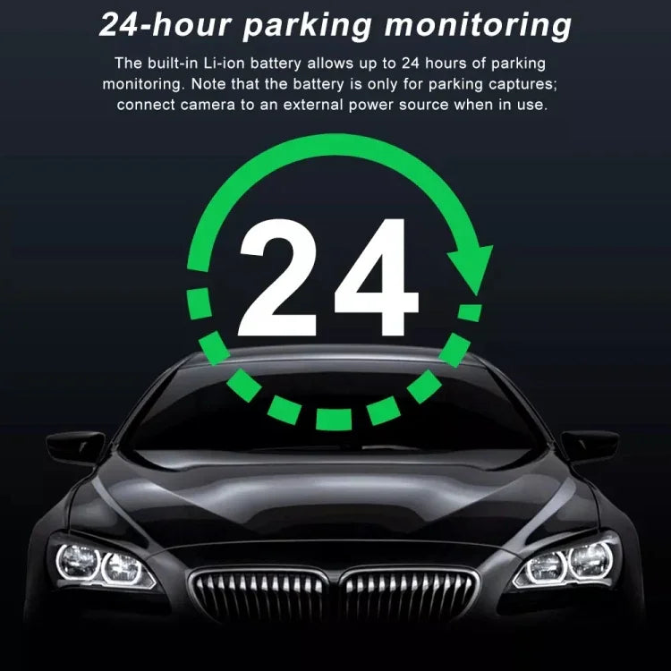 Caméra double avant et arrière HD avec vision nocturne infrarouge, enregistreur de conduite pour voiture, avant et arrière