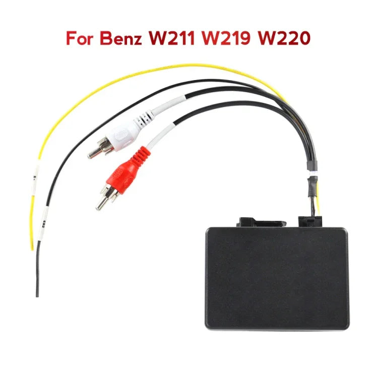 Boîtier de conversion de décodage audio à fibre optique MOST pour Mercedes-Benz W211, pour Mercedes-Benz W211