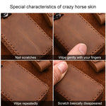 For Volvo Single Slit Style Car Cowhide Leather Key Protective Cover Key Case, For Volvo Single Slit Style