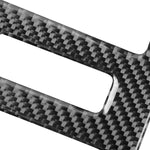 2 PCS / Set Carbon Fiber Car Reading Light Panel Decorative Sticker for Dodge Challenger 2015 to Now, Left Driving, Reading Light Panel