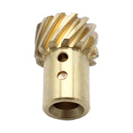 For SBC BBC Chevrolet 0.5 inch Car Cam Gear Shaft Roller Cam Bronze HEI Distributor Gear, 0.5 inch