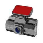 Enregistreur de conduite voiture avec double caméra avant et arrière F9, vision nocturne infrarouge HD, avant et arrière