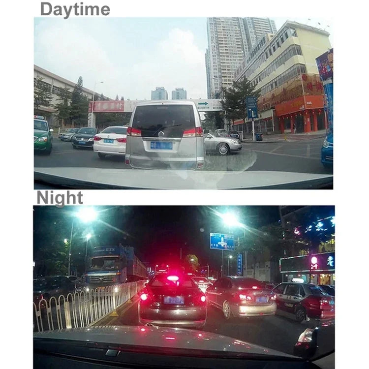 F9 Caméra Double Avant et Intérieure pour Voiture, Enregistreur de Conduite de Voiture HD avec Vision Nocturne Infrarouge, Caméra Avant et Intérieure