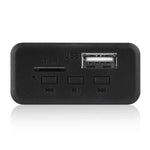 Carte décodeur audio MP3 12V pour voiture avec radio FM, carte TF, USB, AUX et Bluetooth, 38, 38 (blanc)