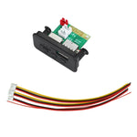 Carte décodeur audio MP3 12V pour voiture avec radio FM, carte TF, USB, AUX et Bluetooth, 38, 38 (blanc)