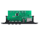 Carte décodeur audio MP3 12 V pour voiture, radio FM, carte TF, USB, AUX, avec Bluetooth/télécommande, 23