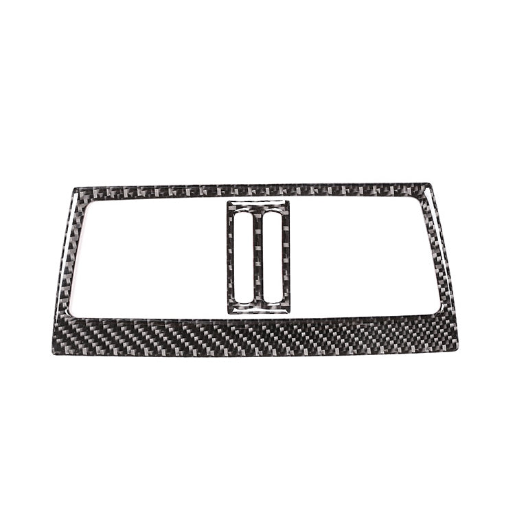 Car Carbon Fiber Solid Color Rear Air Outlet Decorative Sticker for BMW E70 X5 / E71 X6 2009-2013, Left and Right Drive Universal, Rear Air Outlet(A)