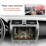 CKVW92 Lecteur MP5 de voiture Android 6.0 2 DIN HD 9 pouces avec navigation GPS, multimédia, Bluetooth, radio stéréo pour Volkswagen, prend en charge la FM et la fonction Mirror Link, version carte Europe, version carte Europe