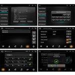 CKVW92 Lecteur MP5 de voiture Android 6.0 2 DIN HD 9 pouces avec navigation GPS, multimédia, Bluetooth, radio stéréo pour Volkswagen, prend en charge la FM et la fonction Mirror Link, version carte Europe, version carte Europe