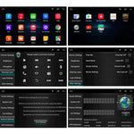 CKVW92 Lecteur MP5 de voiture Android 6.0 2 DIN HD 9 pouces avec navigation GPS, multimédia, Bluetooth, radio stéréo pour Volkswagen, prend en charge la FM et la fonction Mirror Link, version carte Europe, version carte Europe