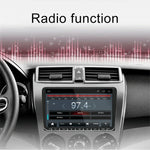 CKVW92 Lecteur MP5 de voiture Android 6.0 2 DIN HD 9 pouces avec navigation GPS, multimédia, Bluetooth, radio stéréo pour Volkswagen, prend en charge la FM et la fonction Mirror Link, version carte Europe, version carte Europe