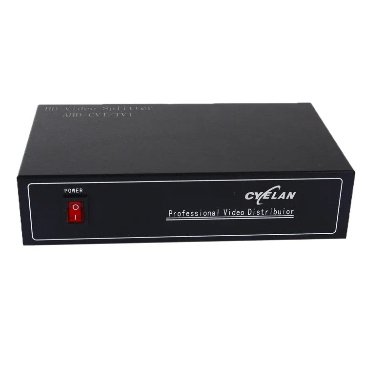 Splitter de Signal Vidéo Coaxial AHD / CVI / TVI 2 entrées 4 sorties, 2 entrées 4 sorties