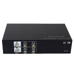 Splitter de Signal Vidéo Coaxial AHD / CVI / TVI 2 entrées 4 sorties, 2 entrées 4 sorties