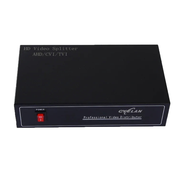Séparateur de signal vidéo coaxial AHD / CVI / TVI 4 en 8, 4 en 8