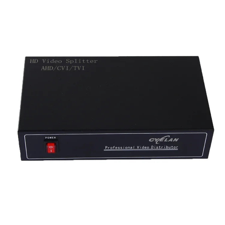 Séparateur de signal vidéo coaxial AHD / CVI / TVI 4 en 8, 4 en 8