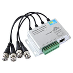 HD204A-F HD-CVI/TVI/AHD CCTV Balun Vidéo Passif UTP 4 Canaux, HD204A-F
