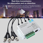 HD204A-F HD-CVI/TVI/AHD CCTV Balun Vidéo Passif UTP 4 Canaux, HD204A-F
