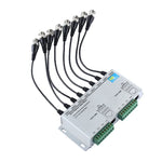 HD208 HD-CVI/TVI/AHD CCTV Balun vidéo passif 8 canaux, HD208F