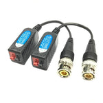 2 PCS Anpwoo 200TC Balun vidéo sans vis HD-CVI/AHD/TVI Transceiver passif 1 canal, 200TC
