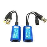 2 PCS Anpwoo 215PV 2 in 1 power video balun, HD-CVI/AHD/CVI twisted transceiver for camera connections.