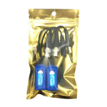 2 PCS Anpwoo 500PV Émetteur-récepteur passif 2 en 1 tressé pour alimentation + vidéo HD-CVI/AHD/TVI, 500PV